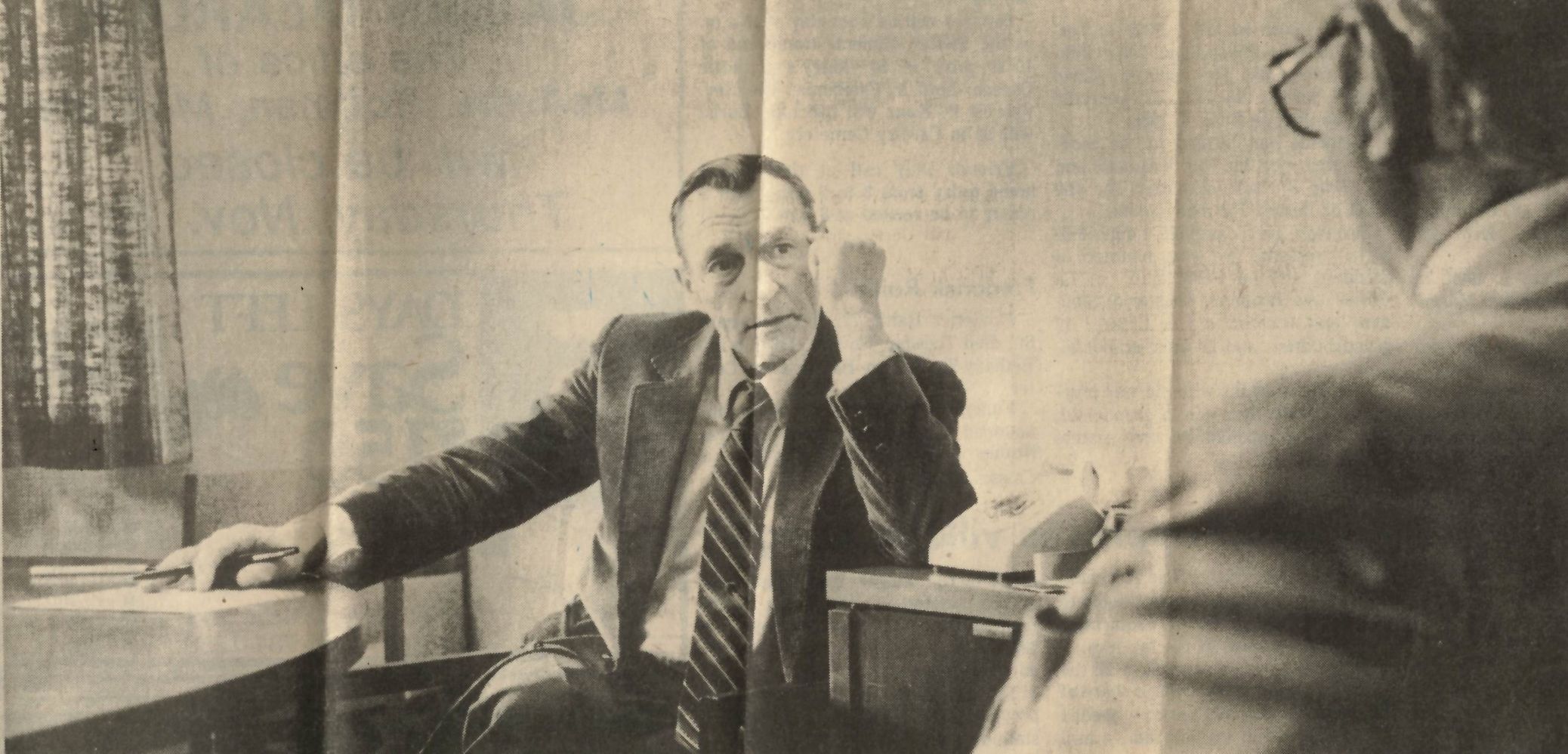 1984: Meeting the mayor